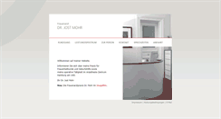 Desktop Screenshot of frauenarztdrmohr.de
